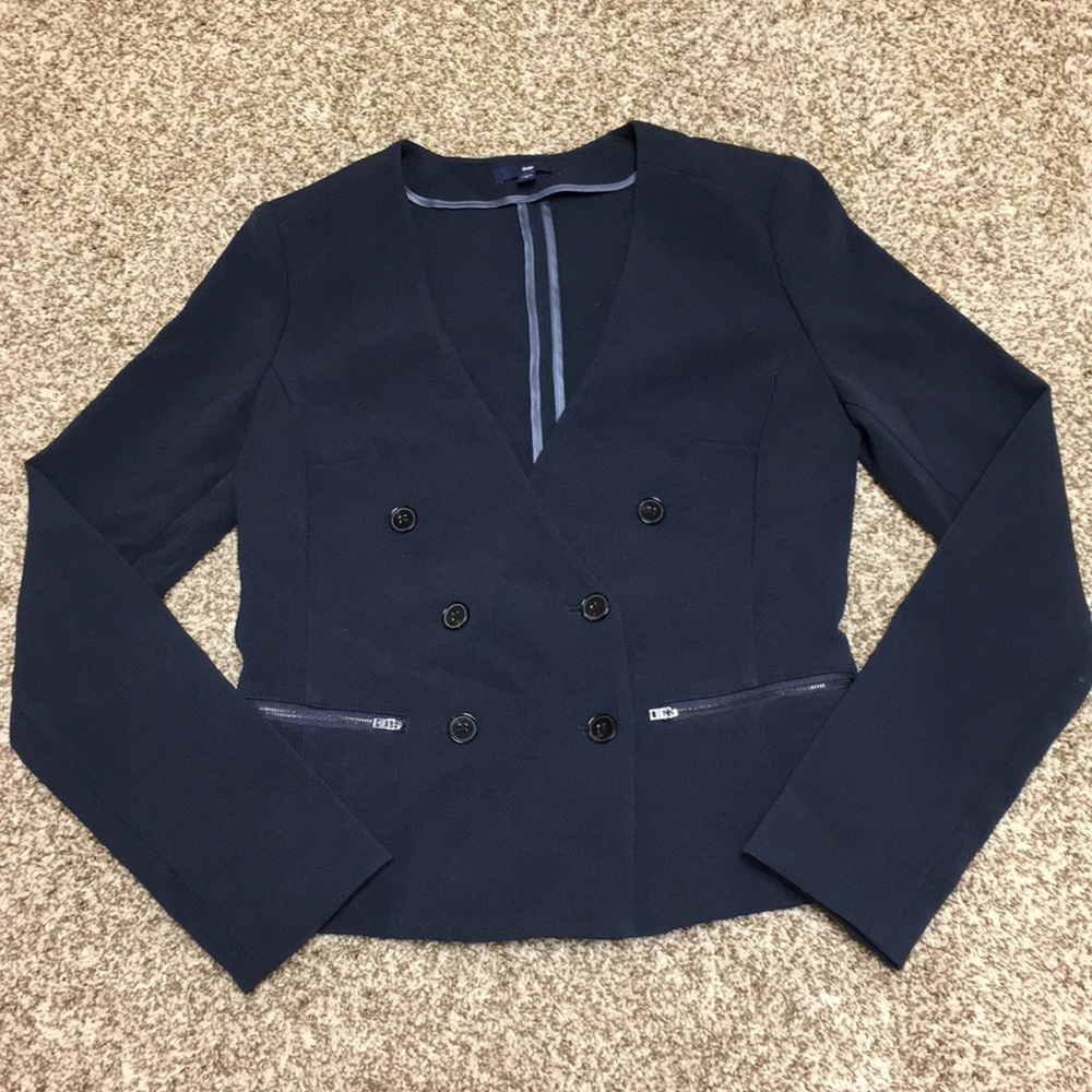 Adorable Navy Suit Coat